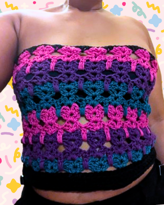 Cat Stitch Tube Top