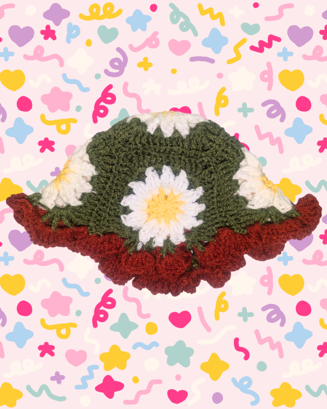 Floral Planter Bucket Hat
